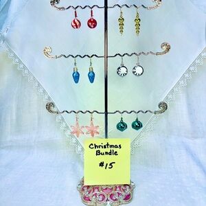 Handcrafted Christmas Gift Earrings Bundle 6
Colors & Styles Nostalgic Colorful